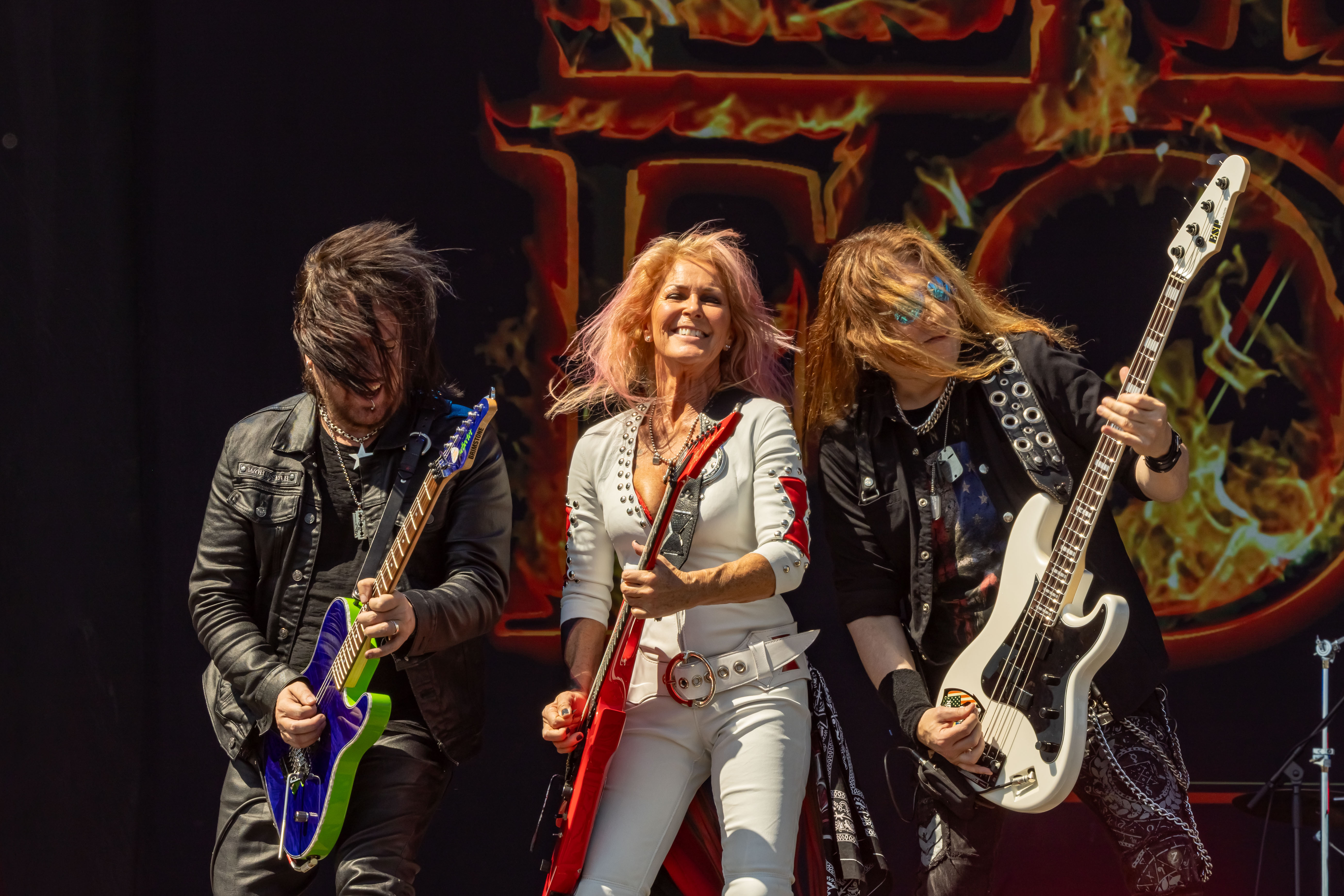 Patrick Kennison, Lita Ford & Mårten Andersson