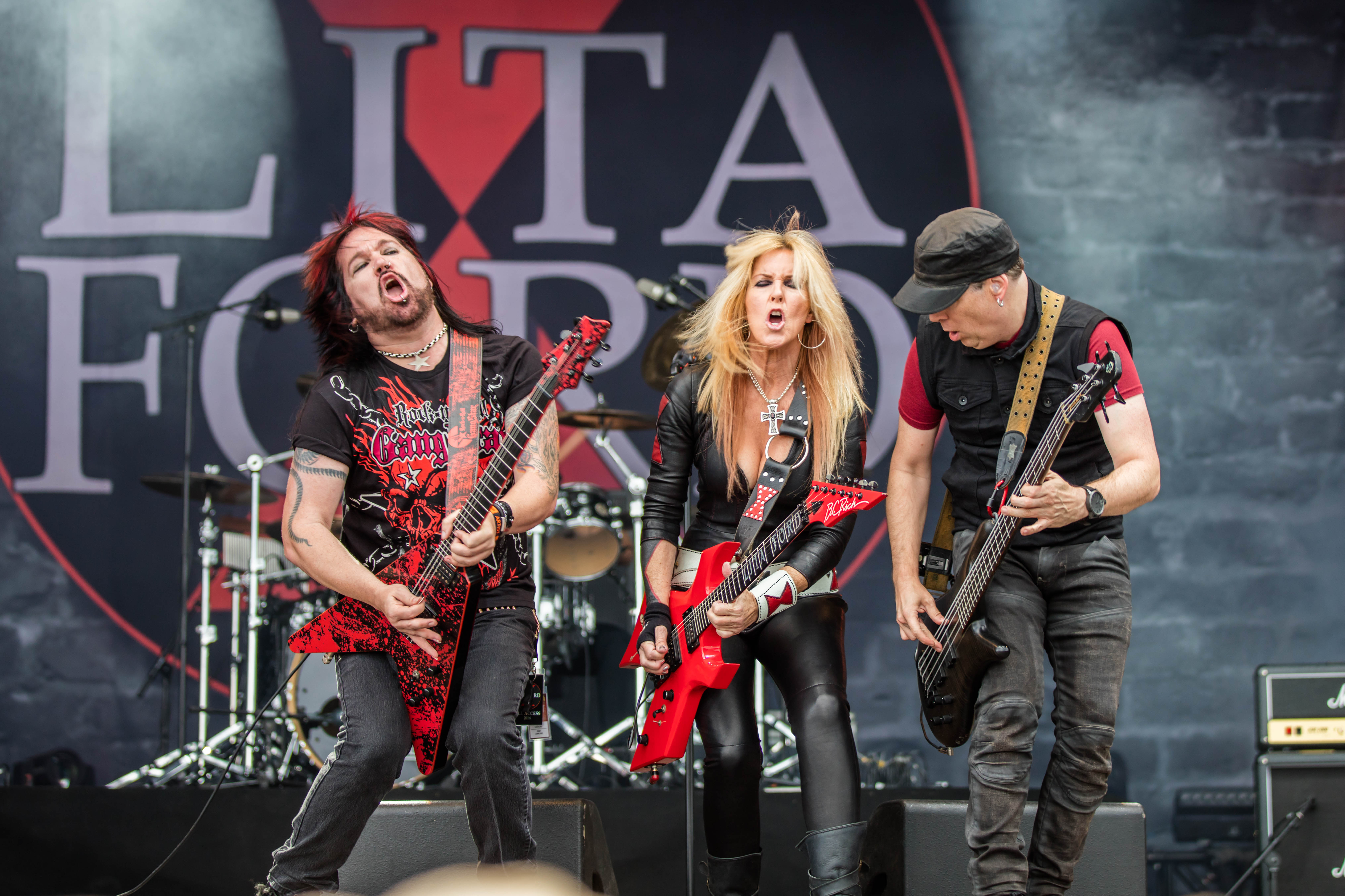 Patrick Kennison, Lita Ford & Marty O´Brien