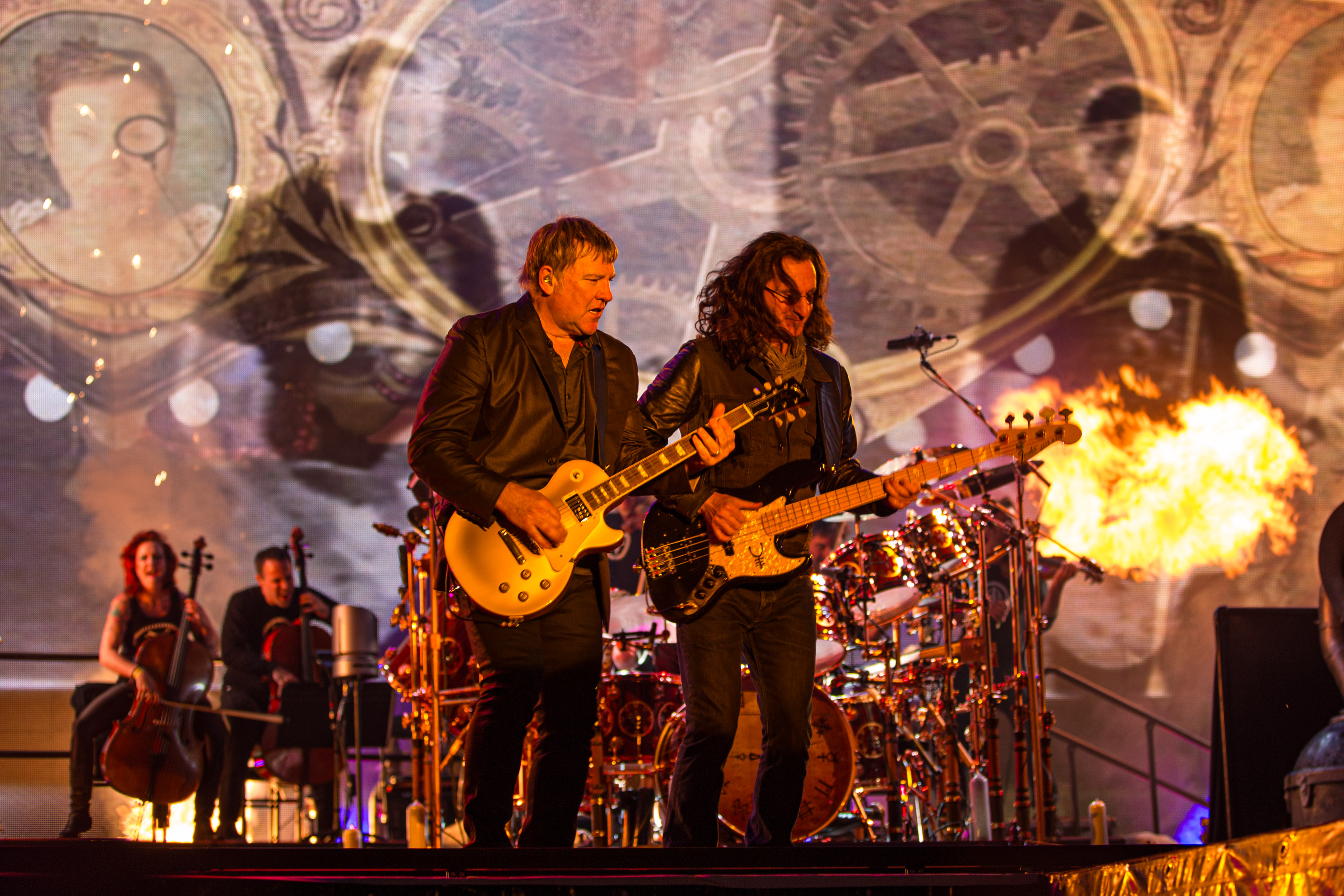 Alex Lifeson & Geddy Lee